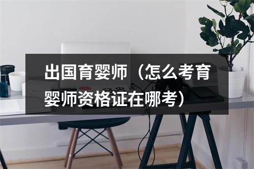 出国育婴师（怎么考育婴师资格证在哪考）