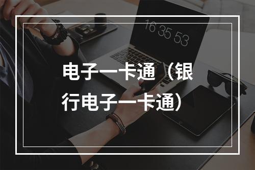 电子一卡通（银行电子一卡通）