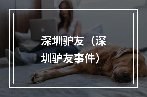 深圳驴友（深圳驴友事件）