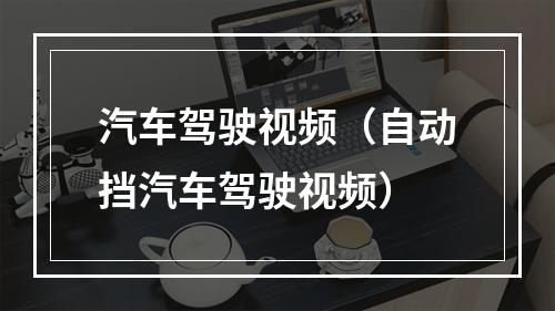 汽车驾驶视频（自动挡汽车驾驶视频）