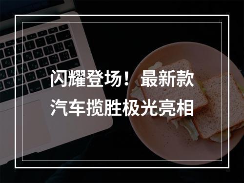 闪耀登场！最新款汽车揽胜极光亮相