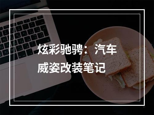 炫彩驰骋：汽车威姿改装笔记