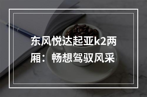 东风悦达起亚k2两厢：畅想驾驭风采