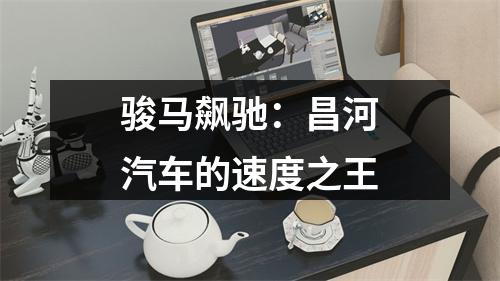 骏马飙驰：昌河汽车的速度之王