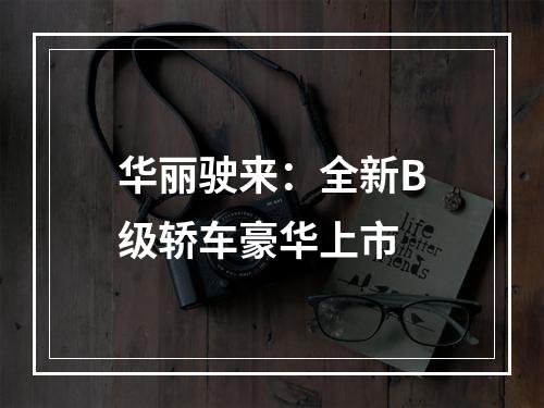华丽驶来：全新B级轿车豪华上市