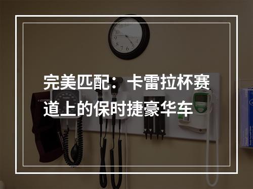 完美匹配：卡雷拉杯赛道上的保时捷豪华车