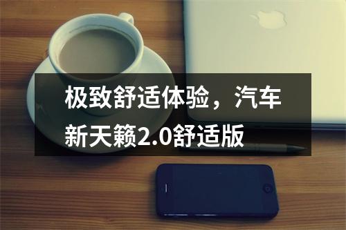 极致舒适体验，汽车新天籁2.0舒适版