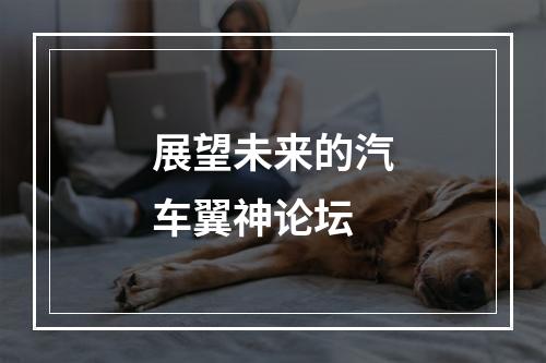 展望未来的汽车翼神论坛
