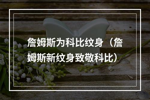 詹姆斯为科比纹身（詹姆斯新纹身致敬科比）