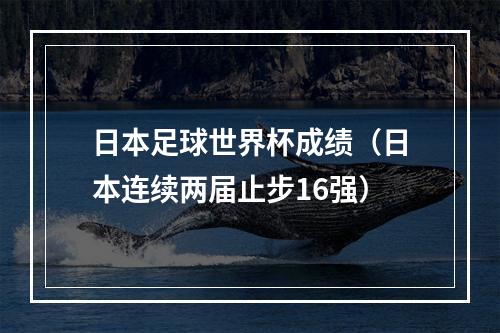 日本足球世界杯成绩（日本连续两届止步16强）