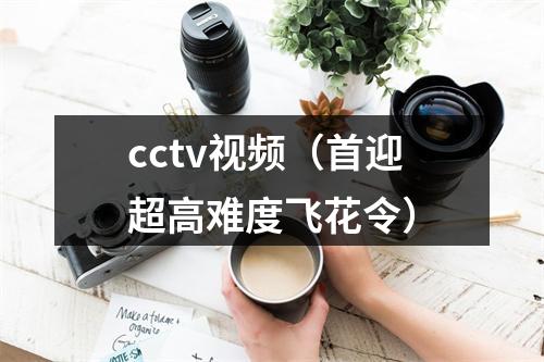 cctv视频（首迎超高难度飞花令）