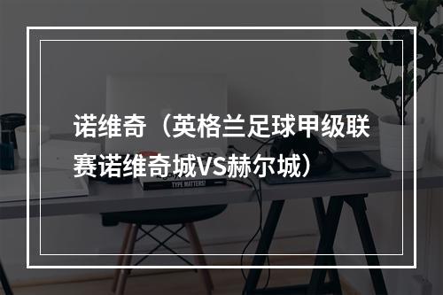 诺维奇（英格兰足球甲级联赛诺维奇城VS赫尔城）