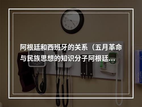阿根廷和西班牙的关系（五月革命与民族思想的知识分子阿根廷与西班牙）