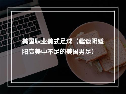 美国职业美式足球（趣谈阴盛阳衰美中不足的美国男足）