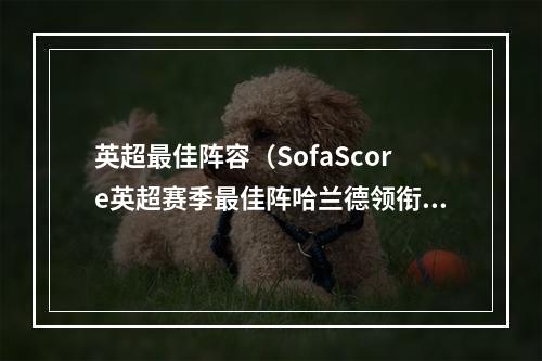 英超最佳阵容（SofaScore英超赛季最佳阵哈兰德领衔曼城3将）