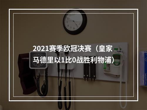 2021赛季欧冠决赛（皇家马德里以1比0战胜利物浦）