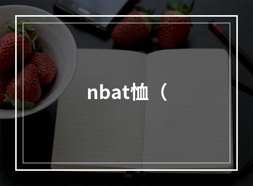 nbat恤（