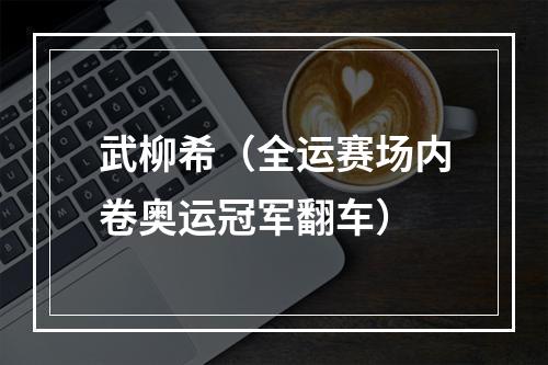 武柳希（全运赛场内卷奥运冠军翻车）