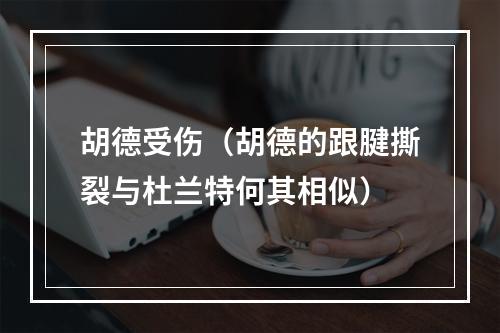 胡德受伤（胡德的跟腱撕裂与杜兰特何其相似）