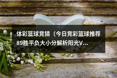 体彩篮球竞猜（今日竞彩篮球推荐89胜平负大小分解析阳光VS风暴）