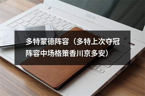 多特蒙德阵容（多特上次夺冠阵容中场格策香川京多安）