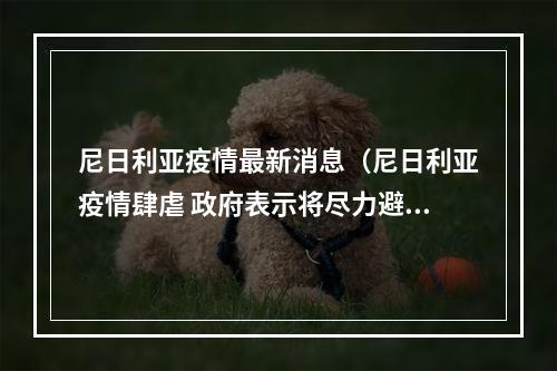 尼日利亚疫情最新消息（尼日利亚疫情肆虐 政府表示将尽力避免第二轮全国封锁）