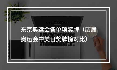 东京奥运会各单项奖牌（历届奥运会中美日奖牌榜对比）