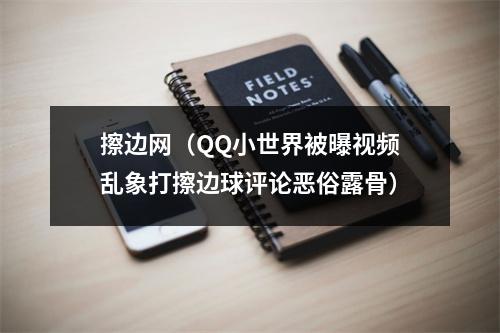 擦边网（QQ小世界被曝视频乱象打擦边球评论恶俗露骨）