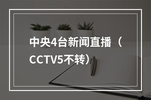 中央4台新闻直播（CCTV5不转）