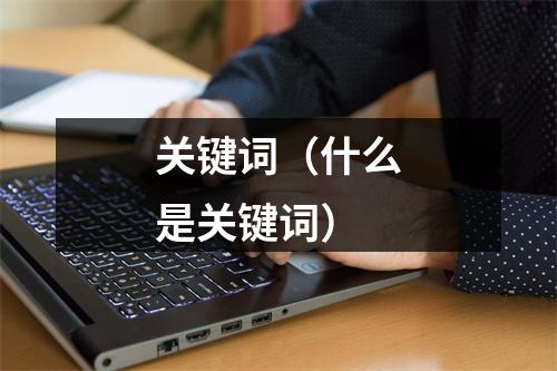 关键词（什么是关键词）