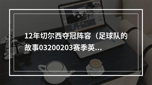 12年切尔西夺冠阵容（足球队的故事03200203赛季英超的切尔西队）