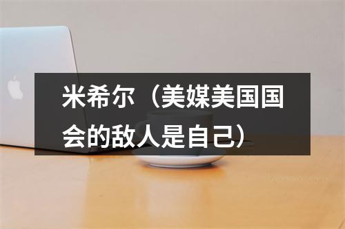 米希尔（美媒美国国会的敌人是自己）