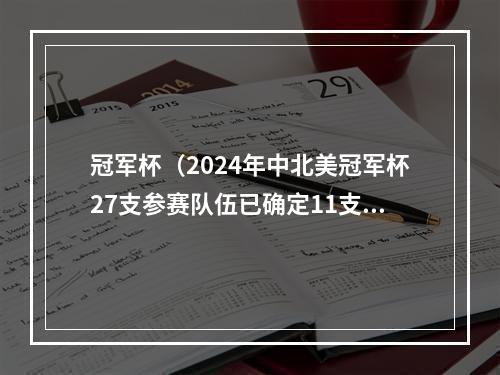 冠军杯（2024年中北美冠军杯27支参赛队伍已确定11支）