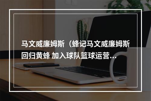 马文威廉姆斯（蜂记马文威廉姆斯回归黄蜂 加入球队篮球运营部门）