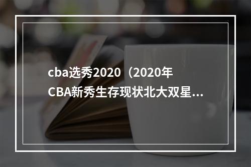 cba选秀2020（2020年CBA新秀生存现状北大双星均入选国家队 海归状元已水）