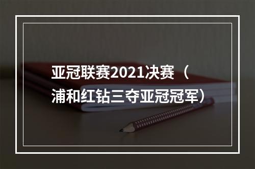 亚冠联赛2021决赛（浦和红钻三夺亚冠冠军）