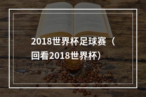 2018世界杯足球赛（回看2018世界杯）