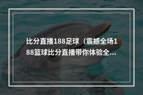 比分直播188足球（震撼全场188篮球比分直播带你体验全新视角）