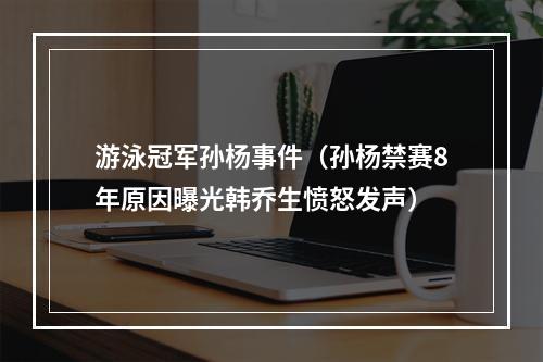 游泳冠军孙杨事件（孙杨禁赛8年原因曝光韩乔生愤怒发声）