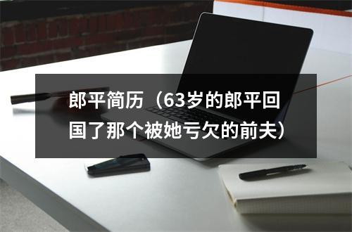 郎平简历（63岁的郎平回国了那个被她亏欠的前夫）