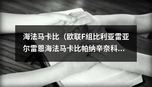 海法马卡比（欧联F组比利亚雷亚尔雷恩海法马卡比帕纳辛奈科斯）