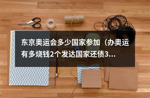 东京奥运会多少国家参加（办奥运有多烧钱2个发达国家还债30年）