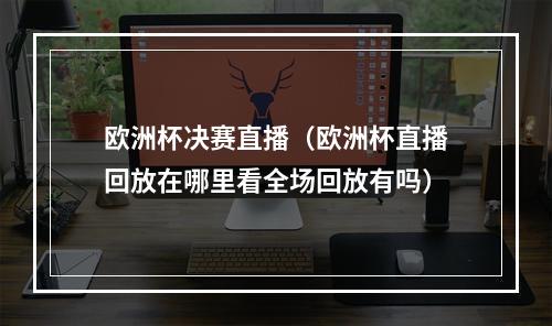 欧洲杯决赛直播（欧洲杯直播回放在哪里看全场回放有吗）