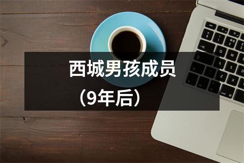 西城男孩成员（9年后）