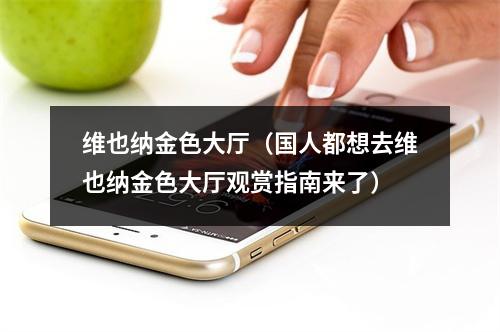 维也纳金色大厅（国人都想去维也纳金色大厅观赏指南来了）