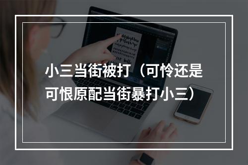 小三当街被打（可怜还是可恨原配当街暴打小三）