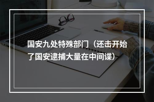 国安九处特殊部门（还击开始了国安逮捕大量在中间谍）
