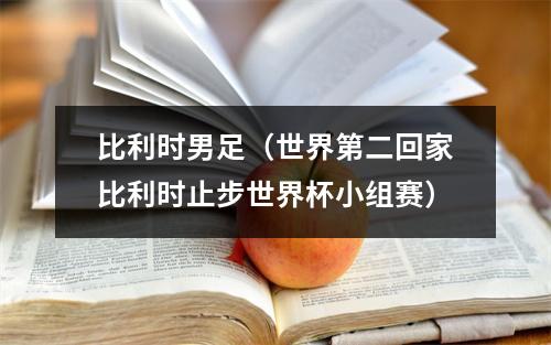 比利时男足（世界第二回家比利时止步世界杯小组赛）