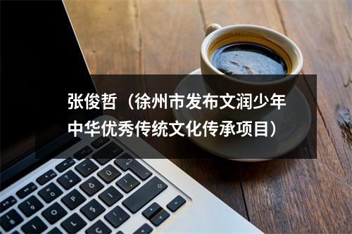 张俊哲（徐州市发布文润少年中华优秀传统文化传承项目）