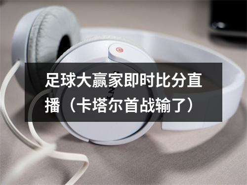 足球大赢家即时比分直播（卡塔尔首战输了）